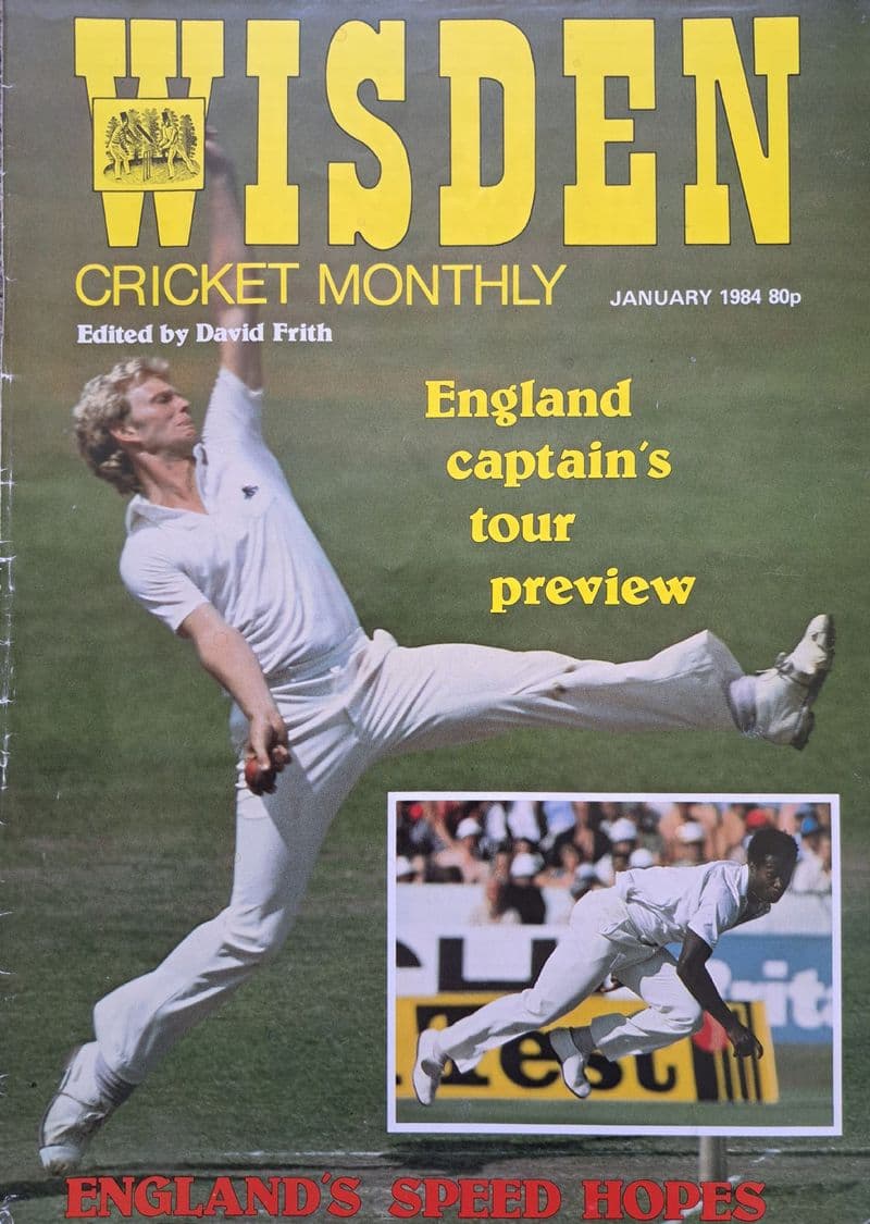 Wisden Cricket Monthly (1984, Jan) Vol  5 No 8