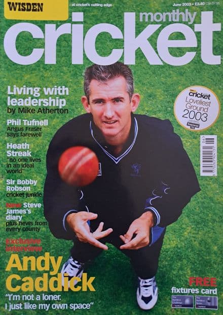 Wisden Cricket Monthly (2003, Jun) Vol 25 No 1