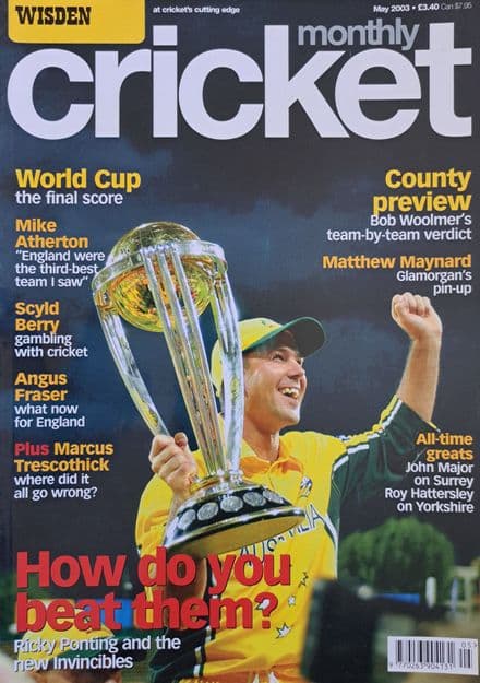 Wisden Cricket Monthly (2003, May) Vol 24 No 12