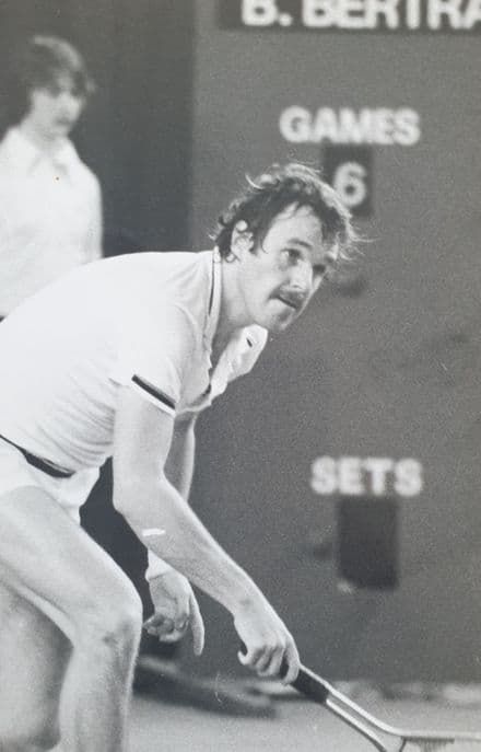 Wojciech Fibak Press Photo (1977)