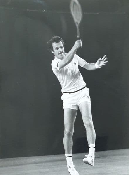 Wojciech Fibak Press Photo "Forehand"