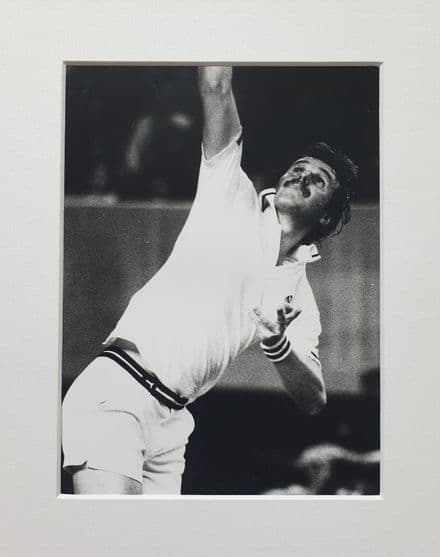 Wojciech Fibak Press Photo "Serving"