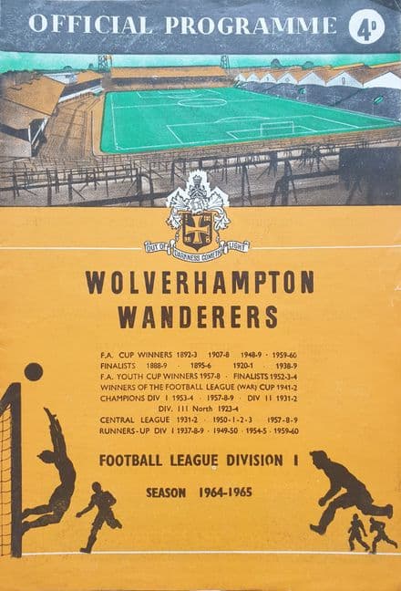 Wolverhampton Wanderers v Aston Villa , FA Cup Replay (1965, Feb 24th)