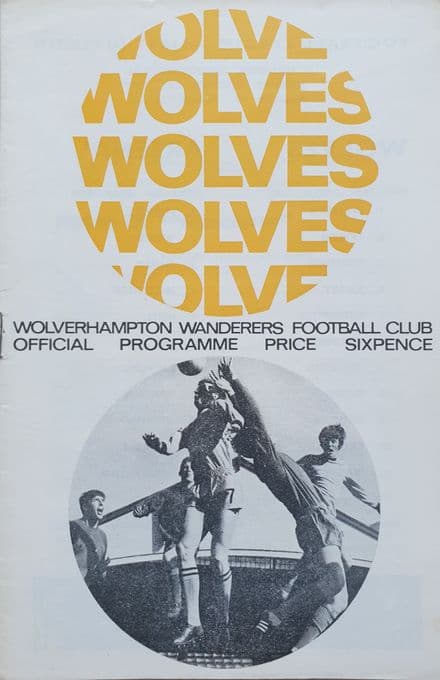 Wolves v Arsenal, Div 1 (1967, Oct 23rd)