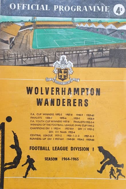 Wolves v Blackburn, Div 1 (1965, Jan 16th)