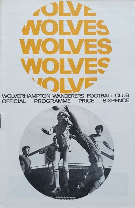 Wolves v Burnley, Div 1 & FLR (1967, Sep 23rd)