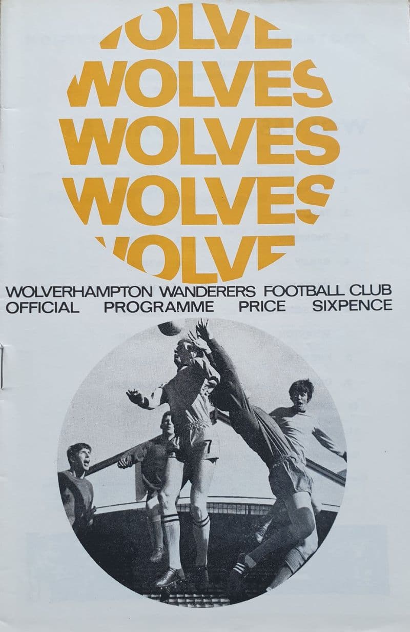 Wolves v Burnley, Div 1 & FLR (1967, Sep 23rd)