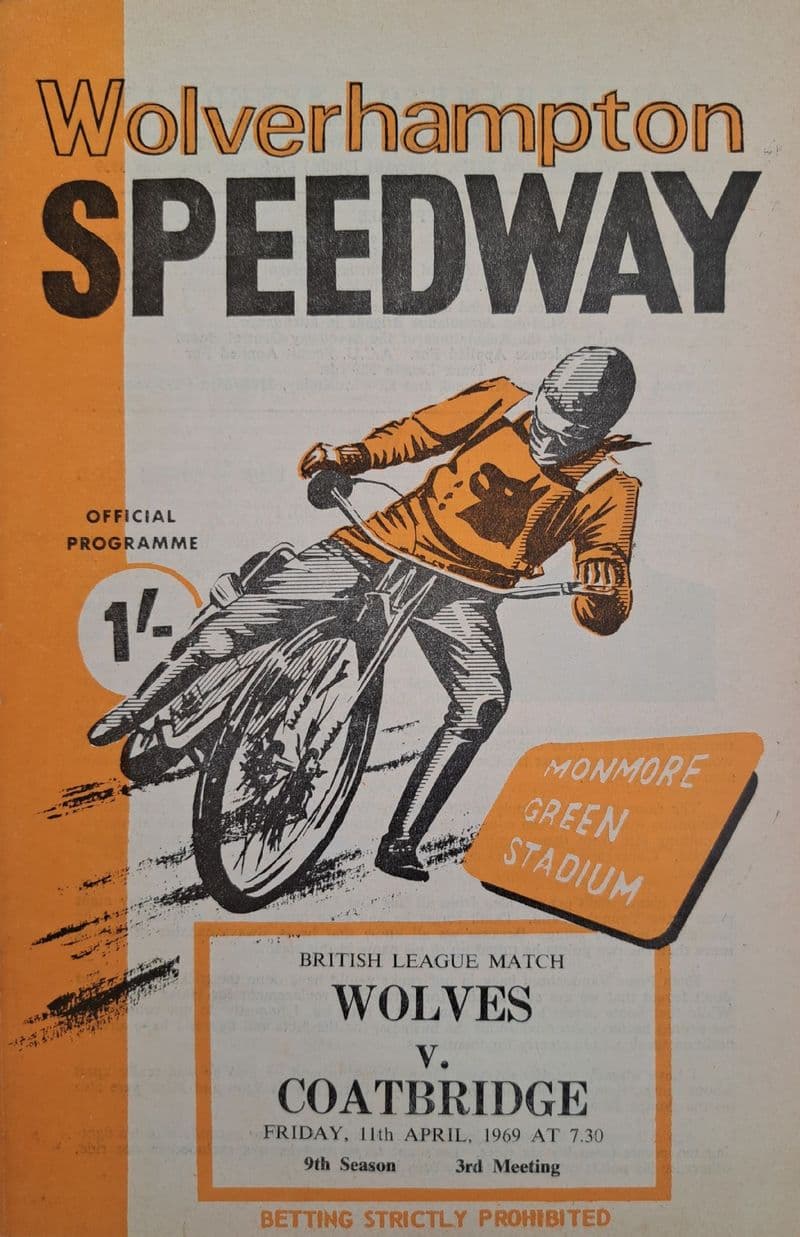 Wolves v Coatbridge (1969, Apr 11th)
