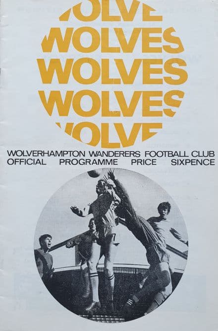 Wolves v Everton, Div 1 & FLR (1968, Jan 6th)