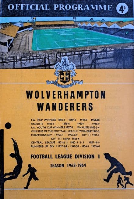 Wolves v Fulham, Div 1 (1964, Apr 18th)
