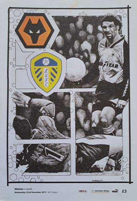 Wolves v Leeds Utd, Champ (2017, Nov 22nd)