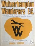 Wolves v Liverpool, Div 1 (1971 to 1973)
