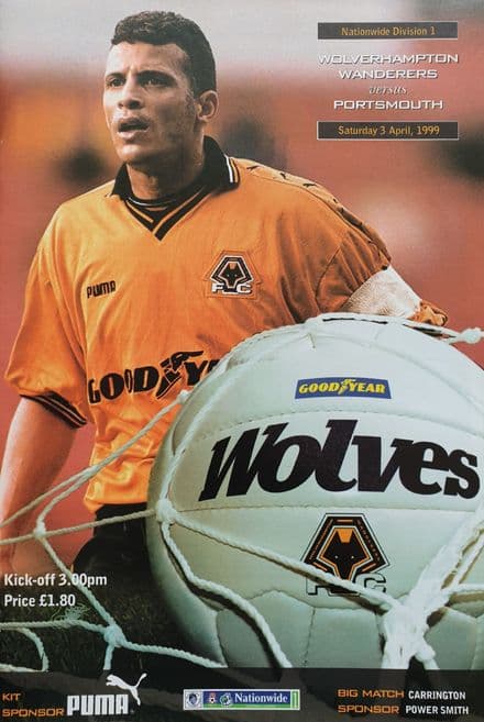 Wolves v Portsmouth, Div 1 (1999, Apr 3rd)