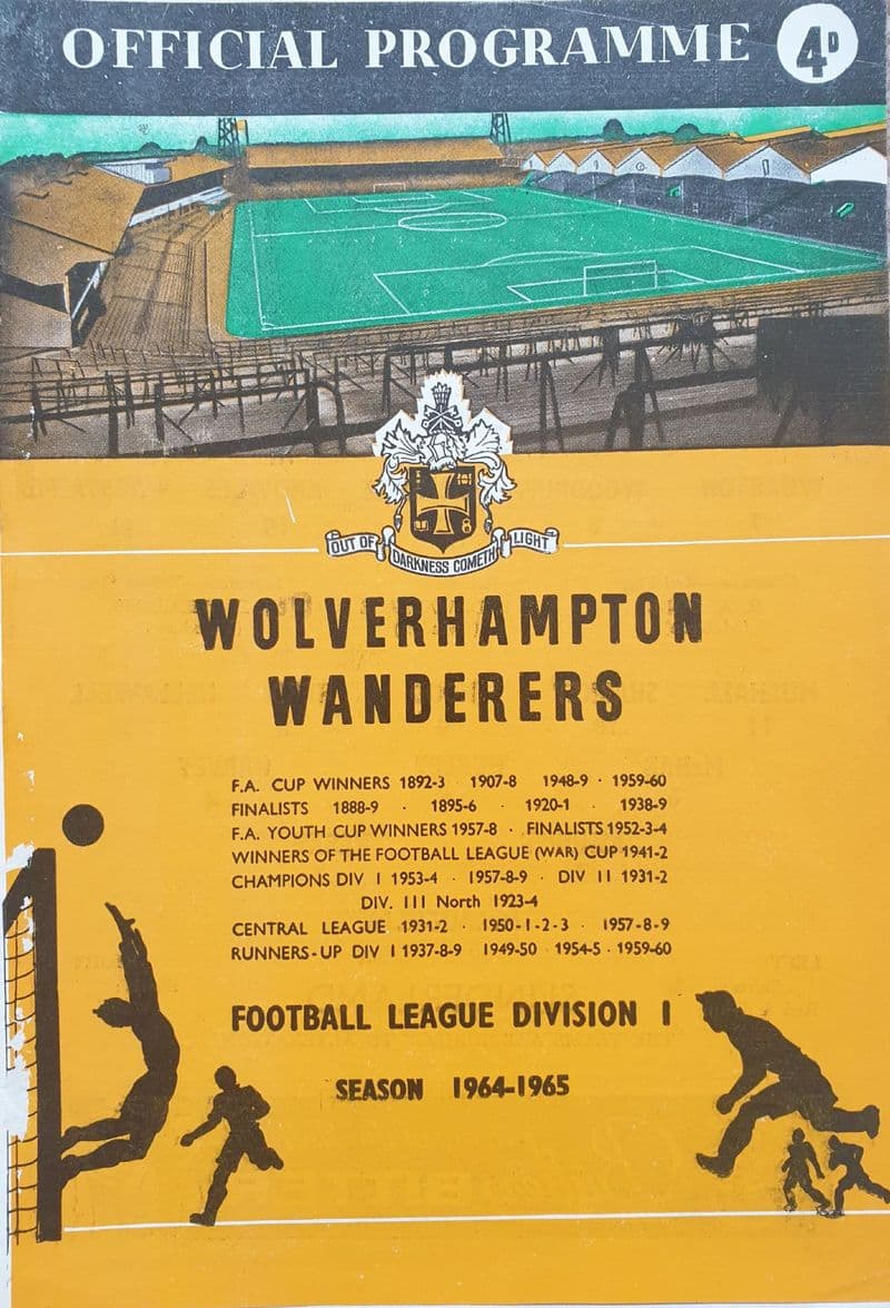 Wolves v Sunderland, Division 1 (1965, Apr 20th)