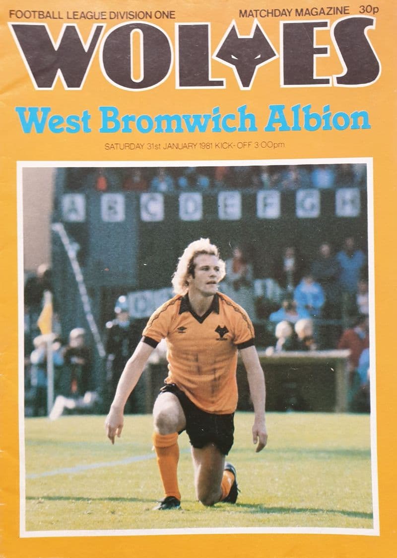 Wolves v WBA, Div 1 (1981, Jan 31st)