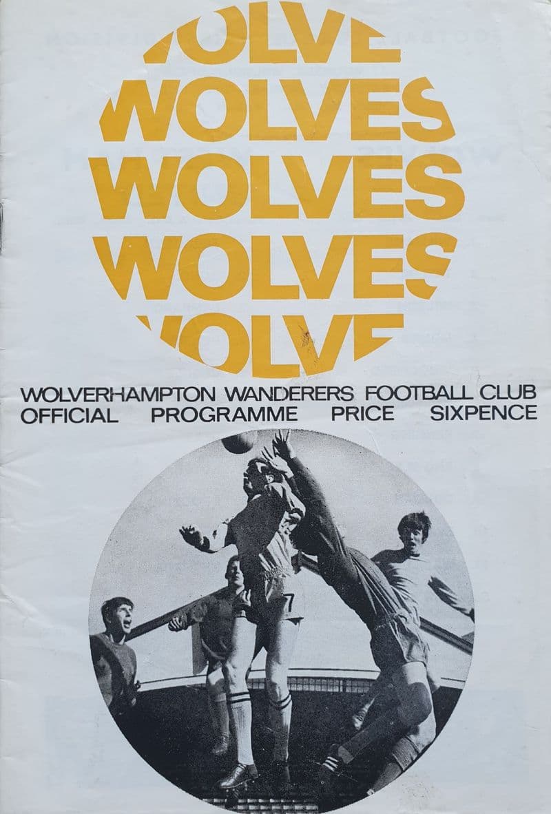 Wolves v West Ham, Div 1 & FLR (1968, Jan 20th)