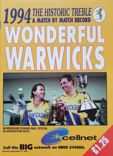 Wonderful Warwicks 1994 The Historic Treble