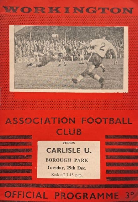 Workington v Carlisle, Div 4 (1959, Dec 29th)