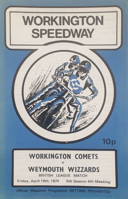 Workington v Weymouth (1974, Apr 19th)