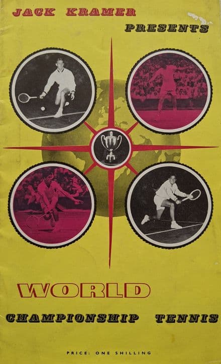 World Championship Tennis Programme (Late 1950s)