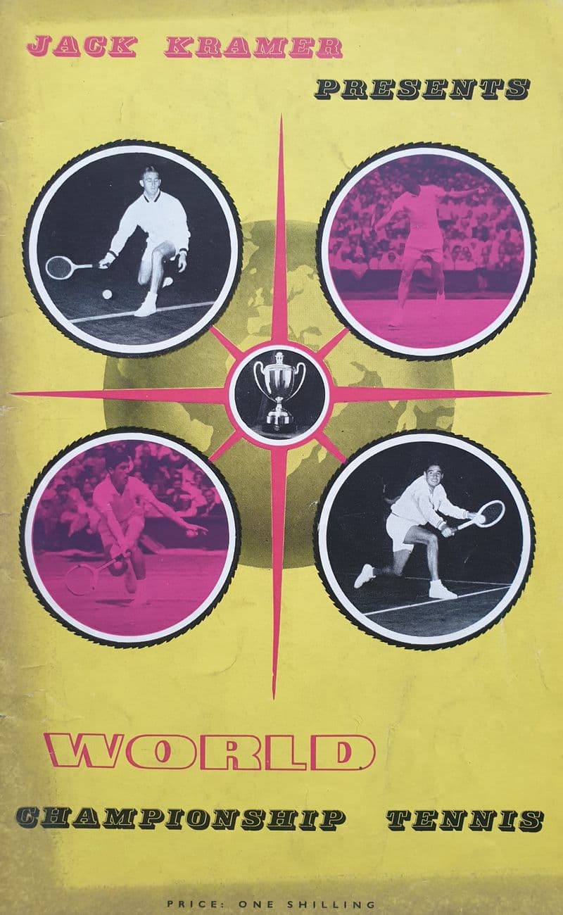 World Championship Tennis Programme (Late 1950s)
