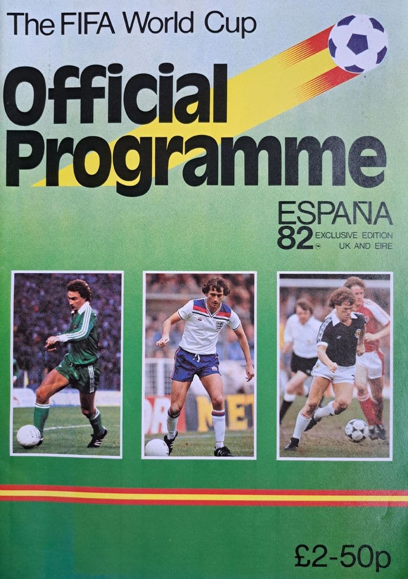 World Cup (1982) Official Programme