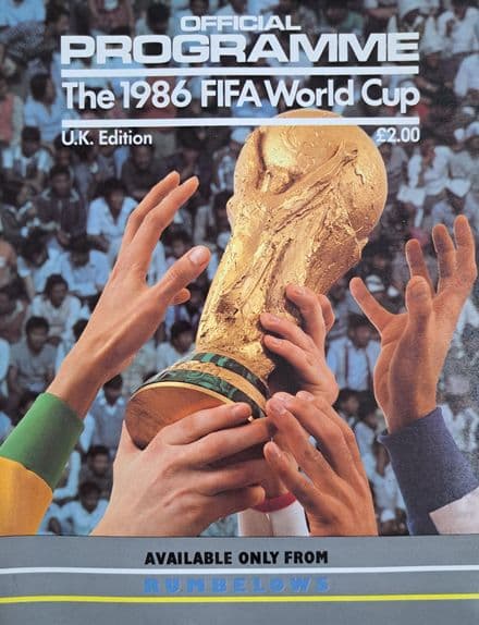 World Cup (1986) Official Programme