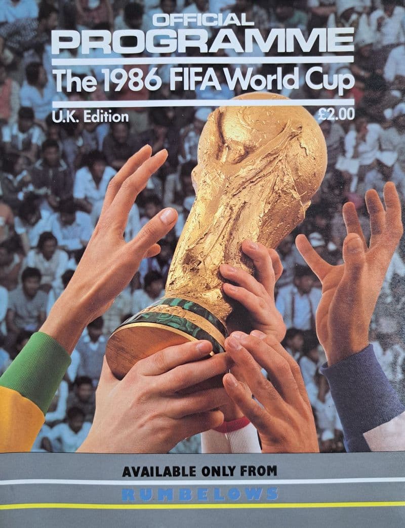 World Cup (1986) Official Programme