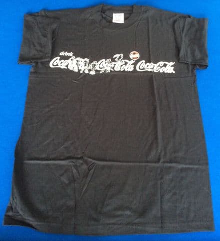 World Cup Coca Cola Black T-shirt