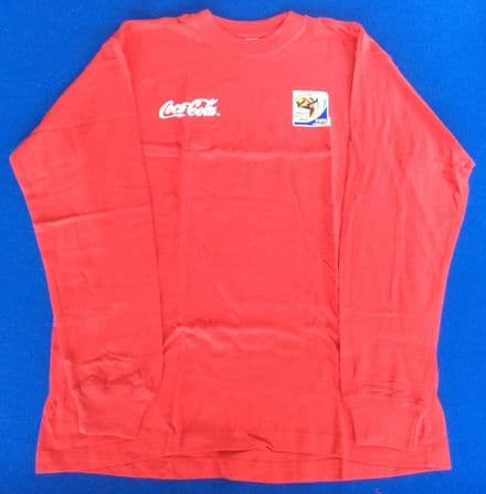 World Cup Coca Cola Red Long-sleeved T-shirt - South Africa 2010