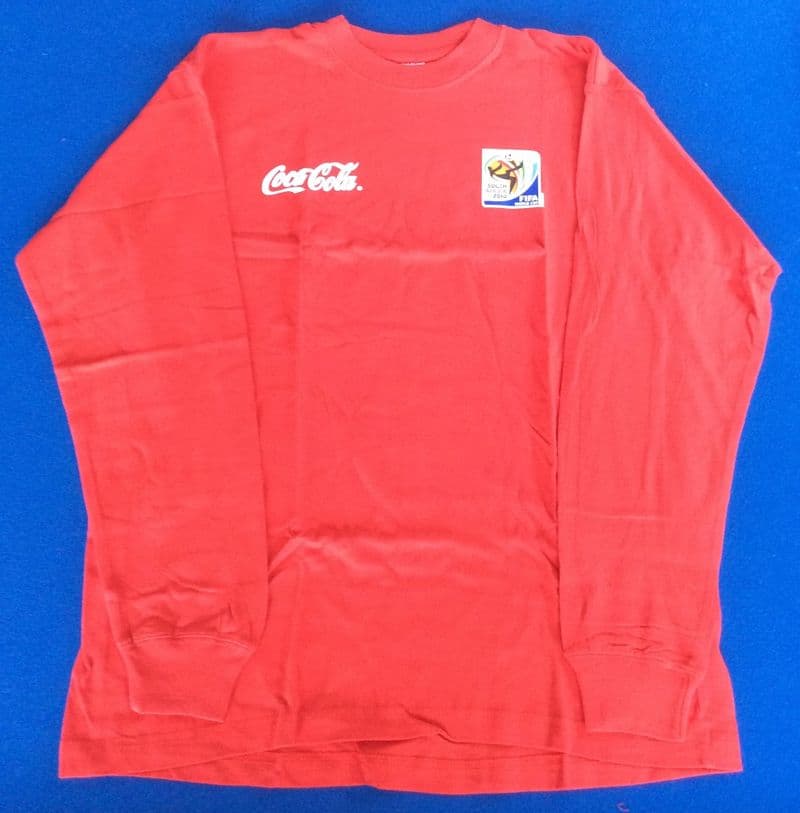 World Cup Coca Cola Red Long-sleeved T-shirt - South Africa 2010