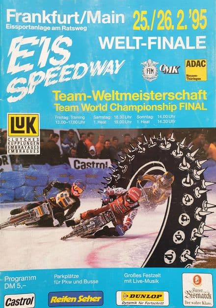 World Ice Speedway Team Championship Final (1995, Feb 25th-26th)