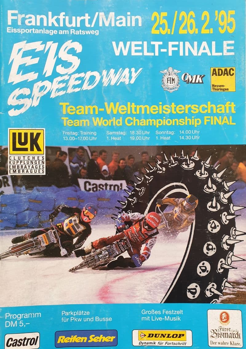 World Ice Speedway Team Championship Final (1995, Feb 25th-26th)