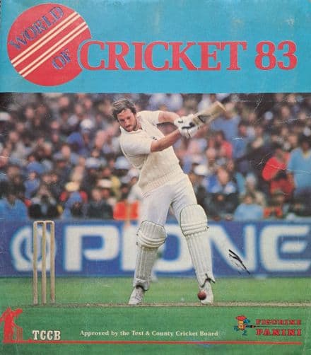 World of Cricket 83 Panini (249 of 268 cards)