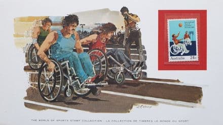 World of Stamps Collection "Disability Sport"