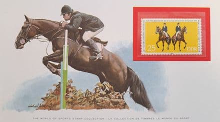 World of Stamps Collection "Equestrian Events"