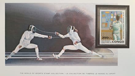 World of Stamps Collection "Fencing"