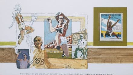 World of Stamps Collection "Long Jump"