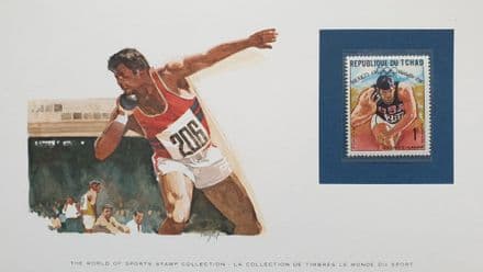 World of Stamps Collection "Shot Putt"