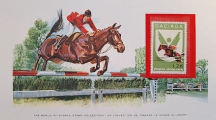 World of Stamps Collection "Show Jumping"
