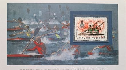 World of Stamps Collection "Two-man Kayak"