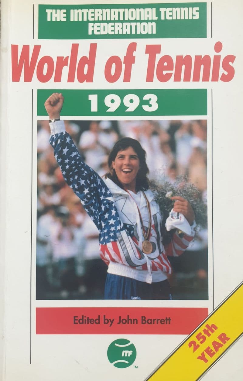 World of Tennis 1993 ed by J Barrett (ex-Library Copy)