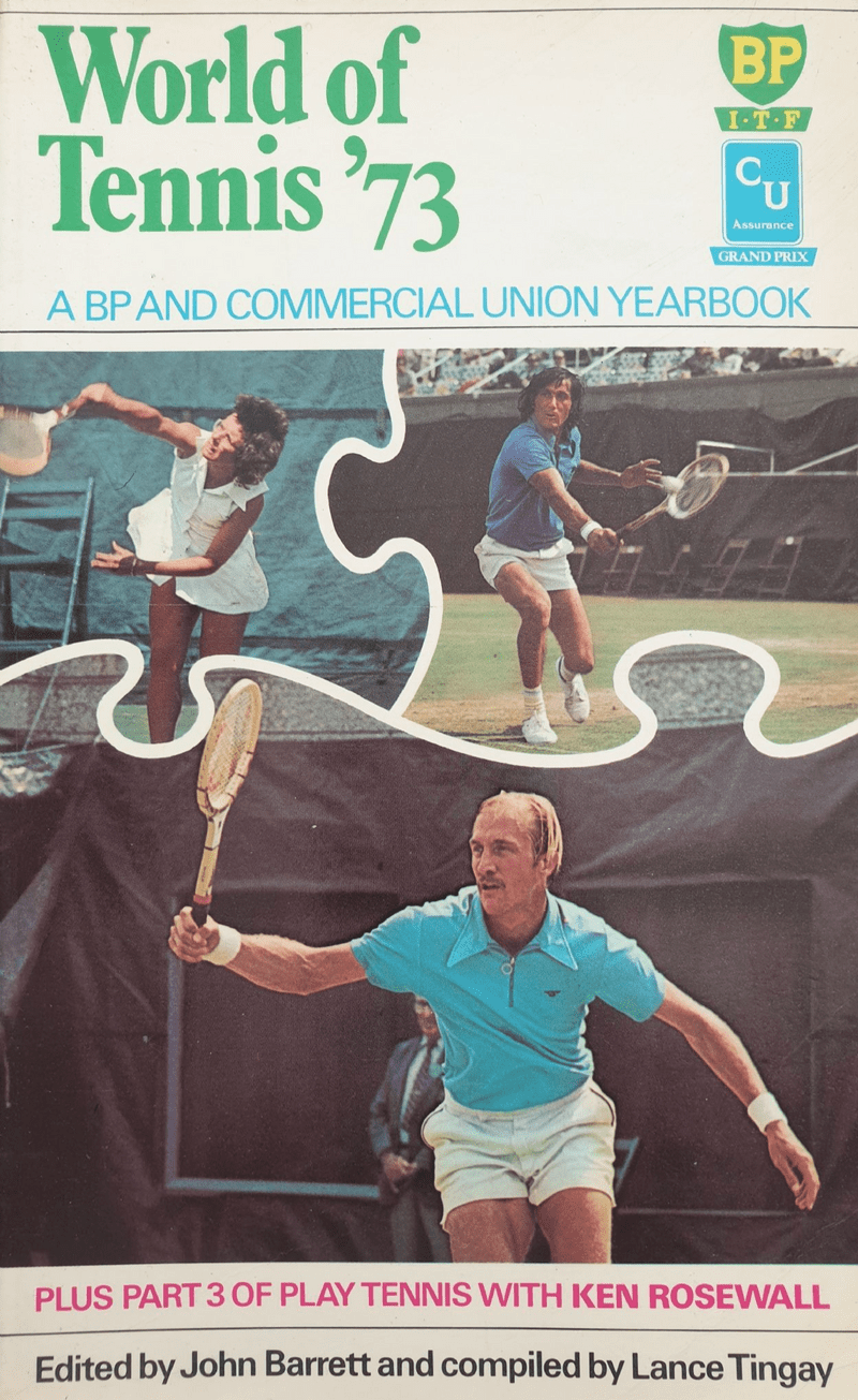 World of Tennis '73 ed by J Barrett