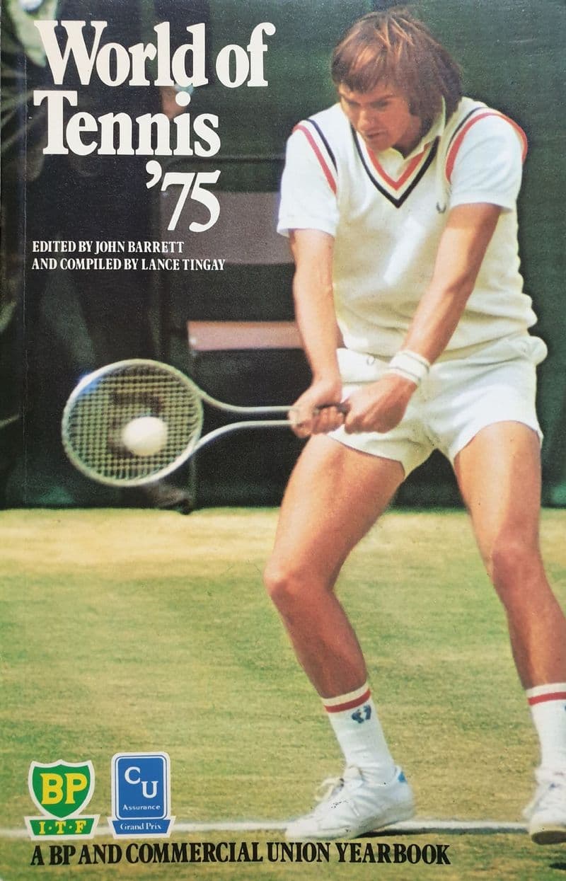 World of Tennis '75 ed by J Barrett (V Good Copy)