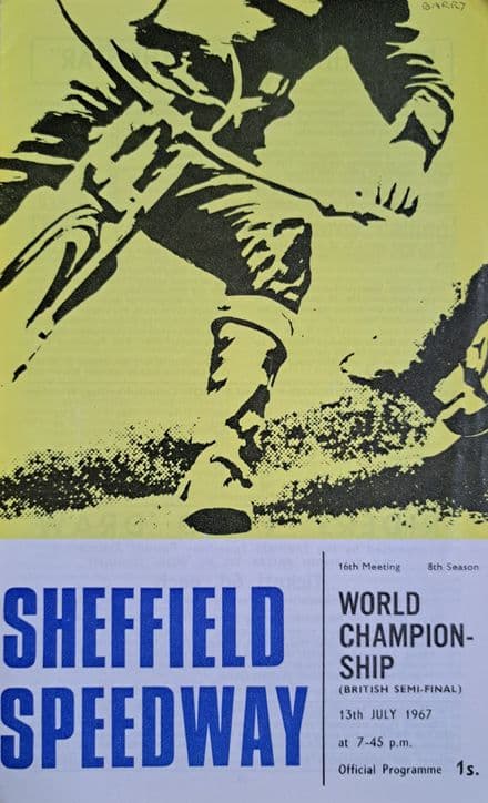 World Speedway Championship British SF (1967, Jul 13th)