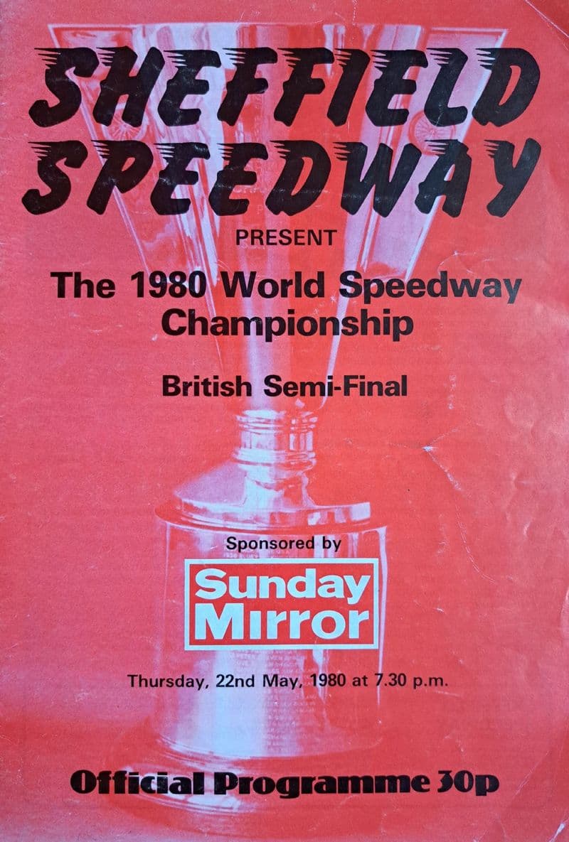 World Speedway Championship British SF (1980, May 22nd)