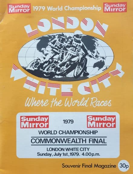 World Speedway Championship Commonwealth Final (1979, Jul 1st)