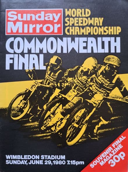 World Speedway Championship Commonwealth Final (1980, Jun 29th)