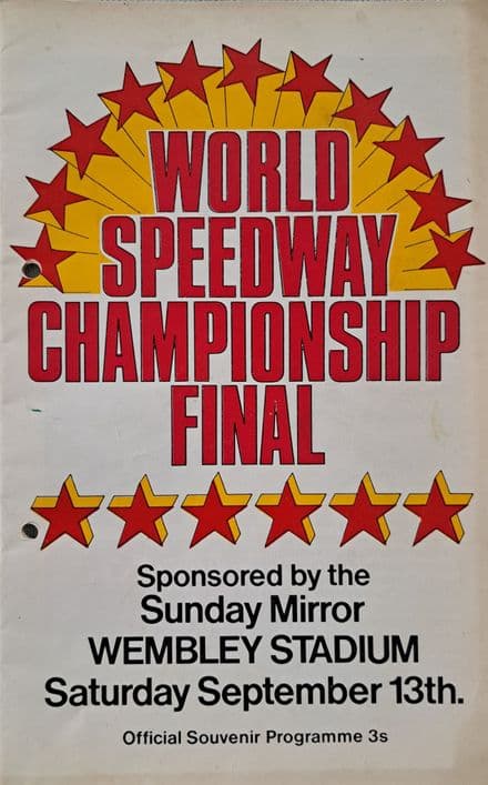 World Speedway Championship Final (1969, Sep 13th)