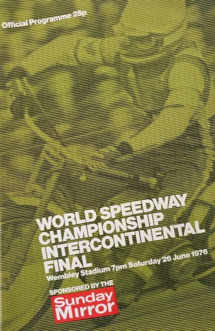 World Speedway Championship Intercontinental Final (1976, Jun 26th)